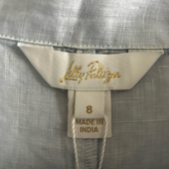 Gradient Blue and Pink Romper - Picture 2 of 6